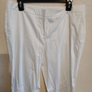 NWT New York & Company Stretch-Size 12 Average- women's white dress pants